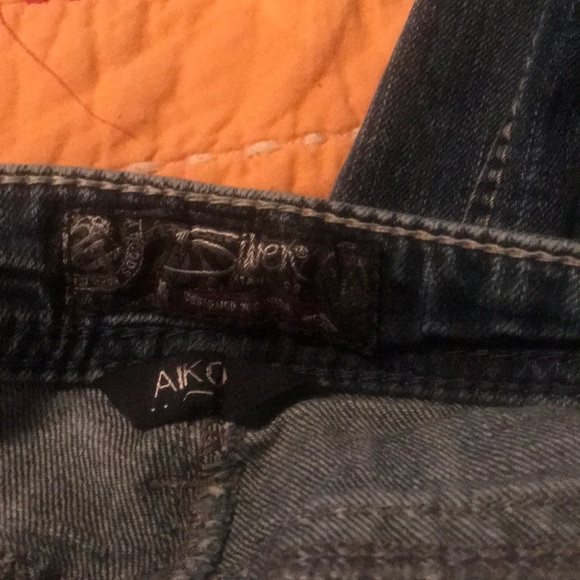 Silver Aiko jeans 29/L33 - Picture 2 of 5